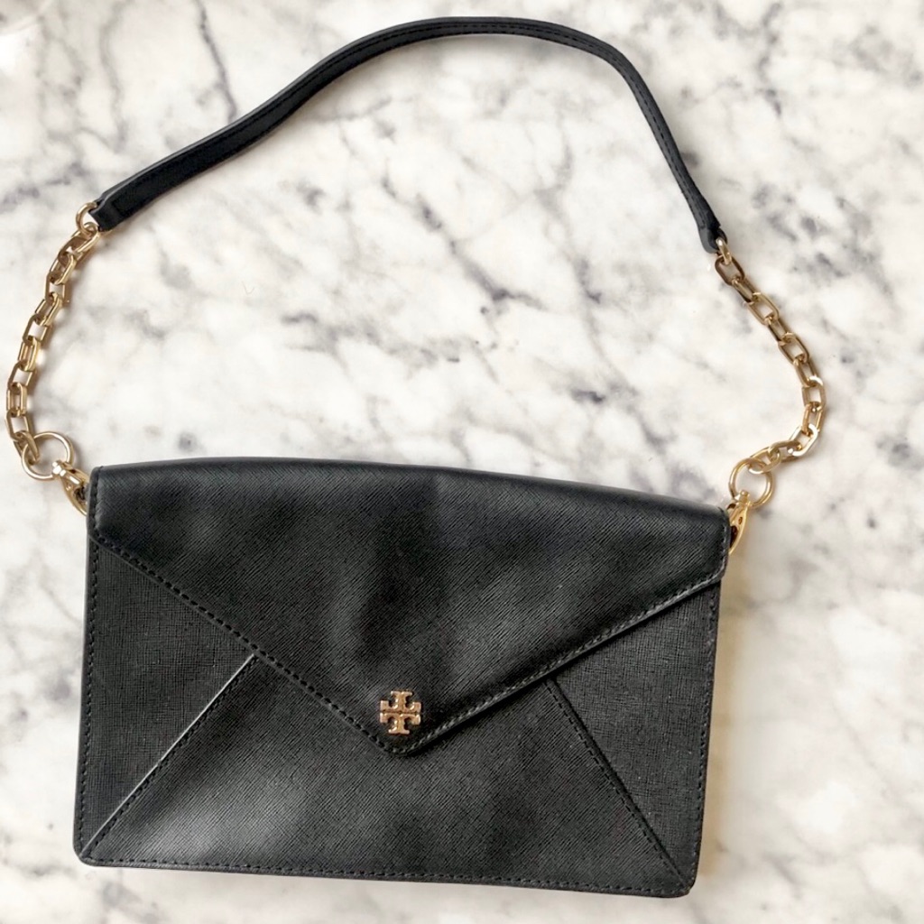 Tory Burch Robinson Envelope Clutch Purse